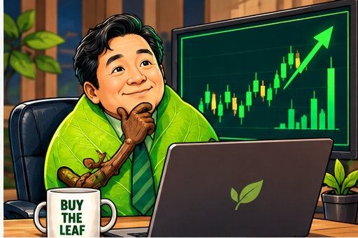 Tom at his investment desk